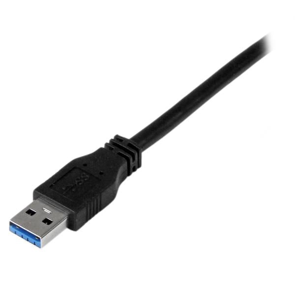 Cable Certificado 2M Usb 3.0 Super Speed Ss Usb B Macho A Usb A Macho Adaptador Para Escáner Impresora - Negro - Startech.Com Mod. Usb3Cab2M