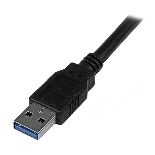 Cable Usb 3.0 De 3 Metros - A Macho A A Macho - Usb 3.1 Gen1 (5Gbps) - Startech.Com Mod. Usb3Saa3Mbk