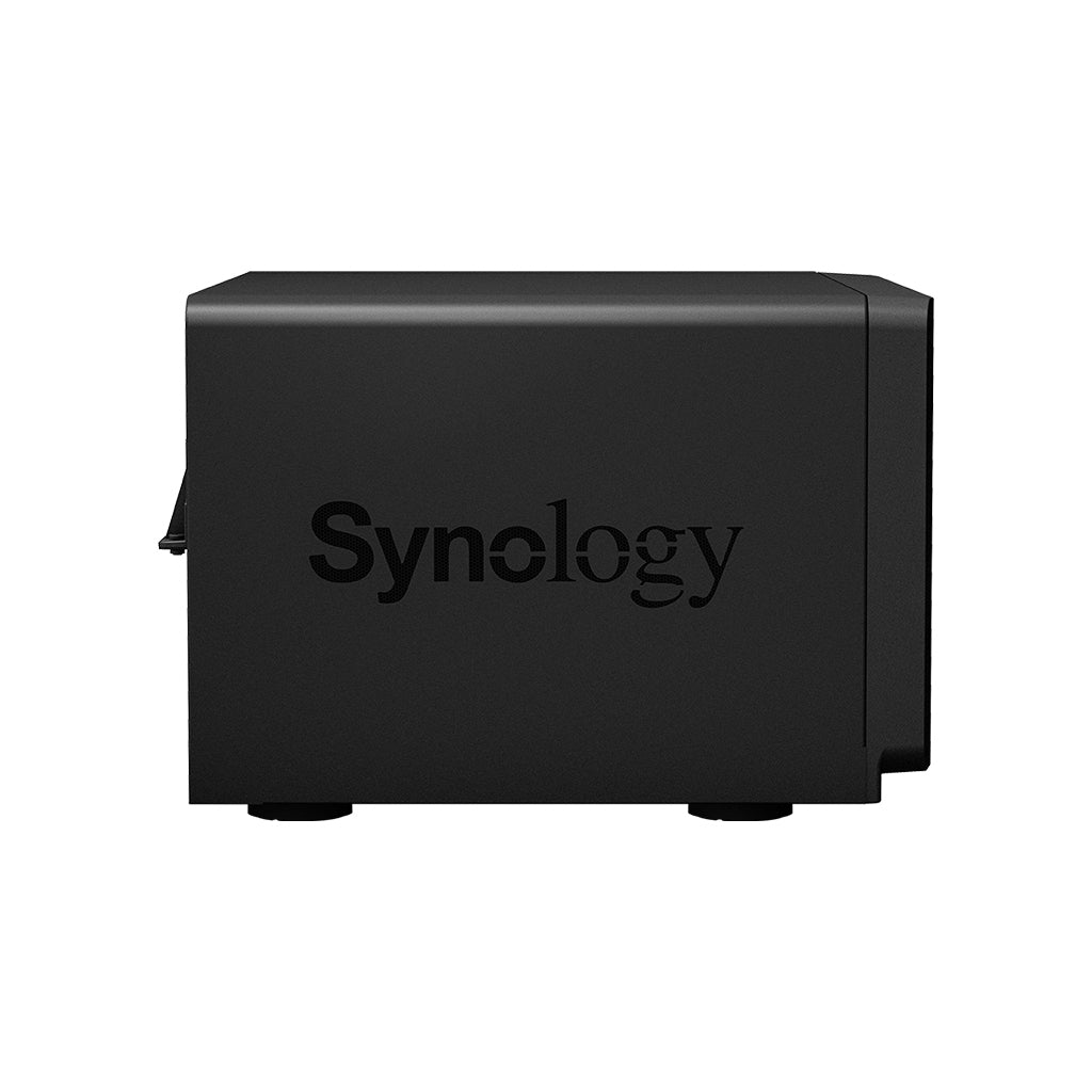 Nas Synology Ds1621+ /6 Bahias Ampliables Hasta 16/Ncleo Cuadruple 2.2Ghz/4Gb Ddr4 Ampliables A 32Gb/Lan Gigabit X4/Usb 3.0 X3/Hot Swap/ Soporta M.2 2280/ No Incluye Discos