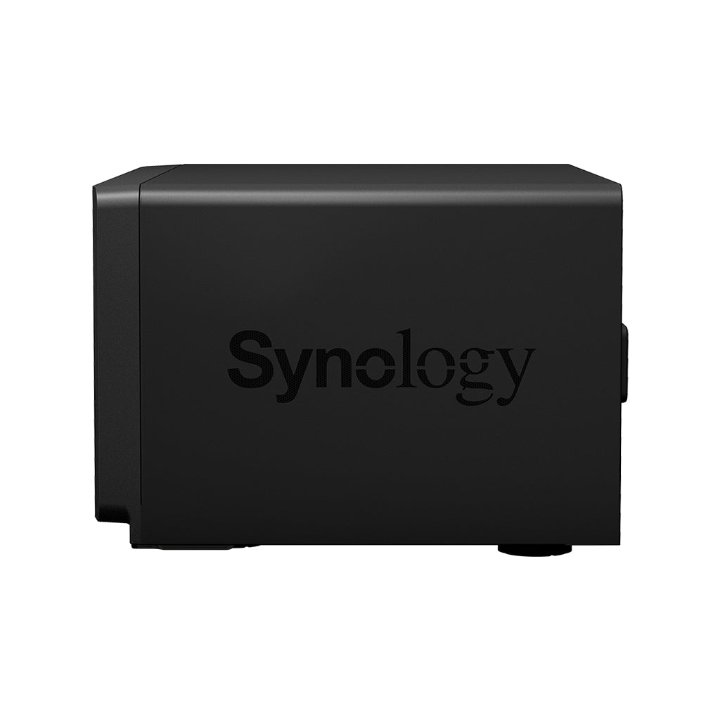 Nas Synology Ds1821+/ 8 Bahias Ampliables Hasta 18/Nucleo Cuadruple 2.2Ghz/4Gb Ddr4 Ampliable A 32Gb/Lan Gigabit X4/Usb 3.2 X4 /Hot-Swap/Soporta M.2 2280 Nvme/ No Incluye Discos