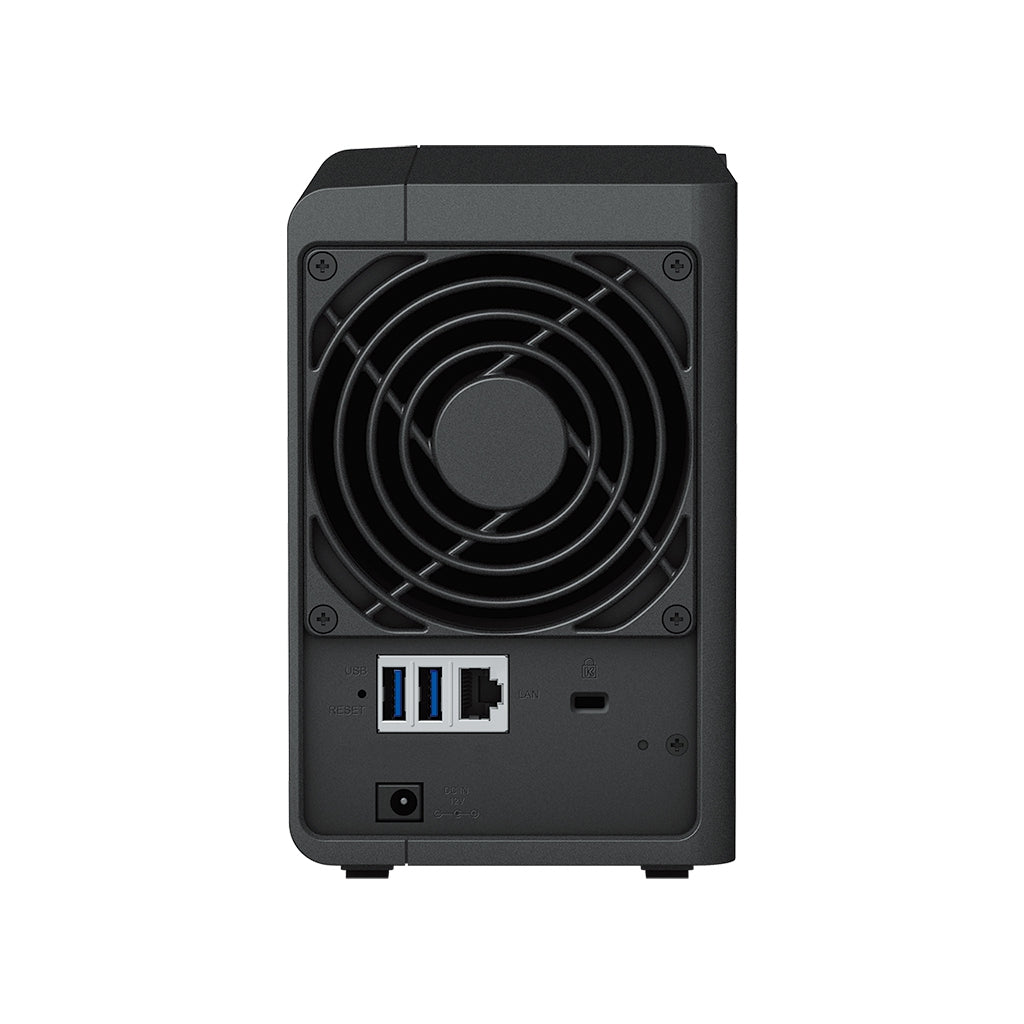 Nas Synology Ds223 /2 Bahias Nucleo Cuádruple 1.7 Ghz /2Gb Ddr4/ Lan Gigabit X1/Usb 3.2 X3/Sata/Hot-Swap/ Sin Discos/ Realtek Rtd1619B/Hasta 36 Tb