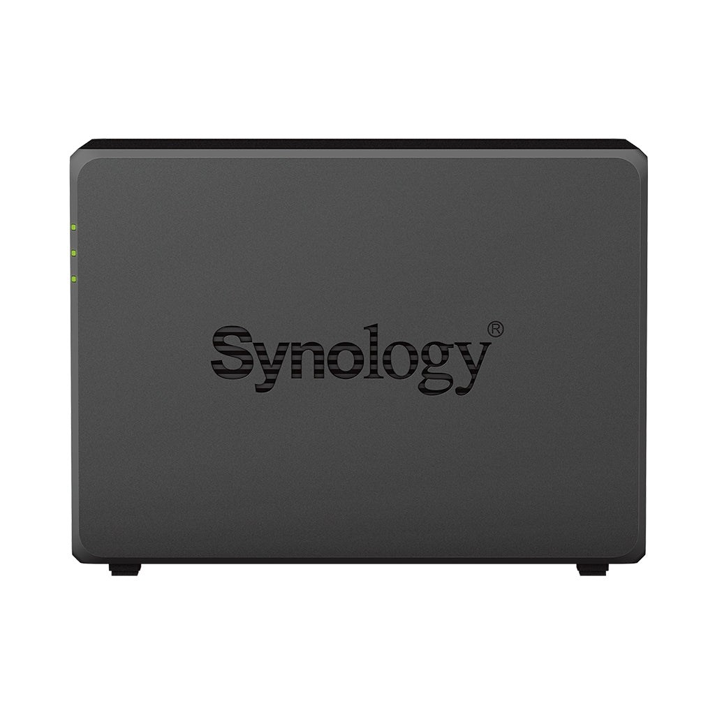 Nas Synology Ds723+ /2 Bahias Nucleo Doble Hasta 3.1 Ghz, 2 Pto Lan Giga, Usb 3.2 X2/ 2 Gb Ddr4/ Hot-Swap/Soporta 36 Tb Hasta 126Tb/ Soporta M.2 2280/ No Incluye Discos/ Amd Ryzen R1600