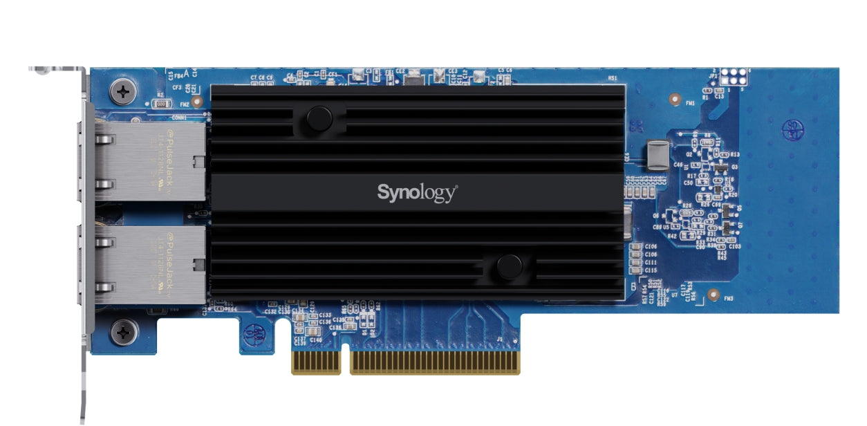 Tarjeta De Red Synology E10G30-T2 De 2 Puerto Ethernet 10 Gbe De Alta Velocidad, Pcie 3.0 X8 Para Nas. Ver Modelos Compatibles