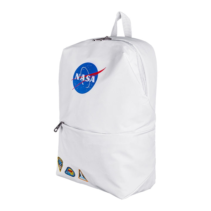 Mochila Techzone Nsb22320-2 Backpack Nasa Marca Laptop 15.6 Pulgadas En Poliester Color Azul Con Bolsas Laterales