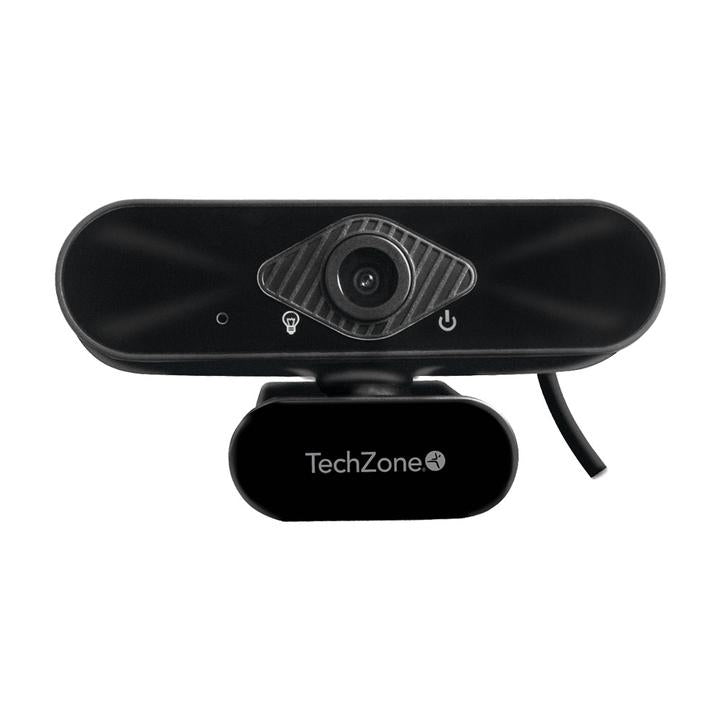 Cámara Web Techzone Tzcampc02 Fhd 1920-1080P / 30Fps Conexion Usb. Admite Funciones De Procesamiento 3D Mejora Imagen Contraste Dinámico. Año Ga