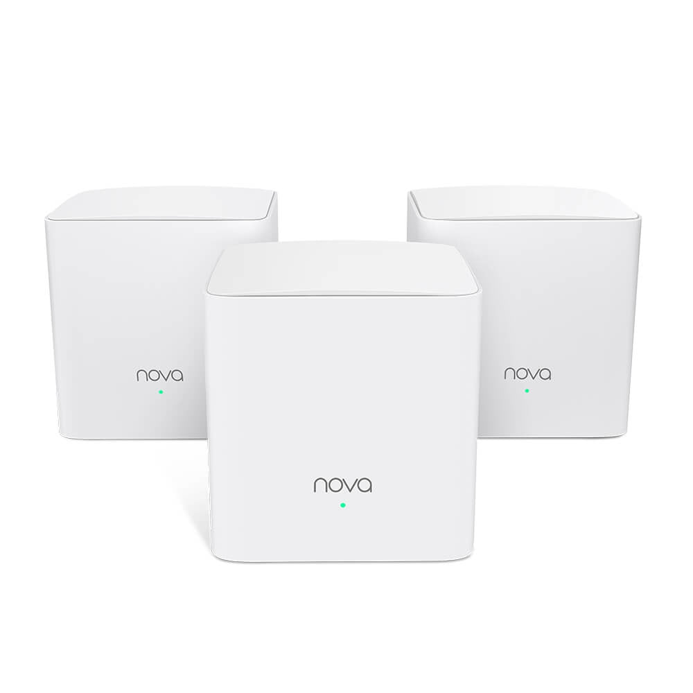 Router Tenda Mw5G (3-Pack) Mesh Wi-Fi Ac1200