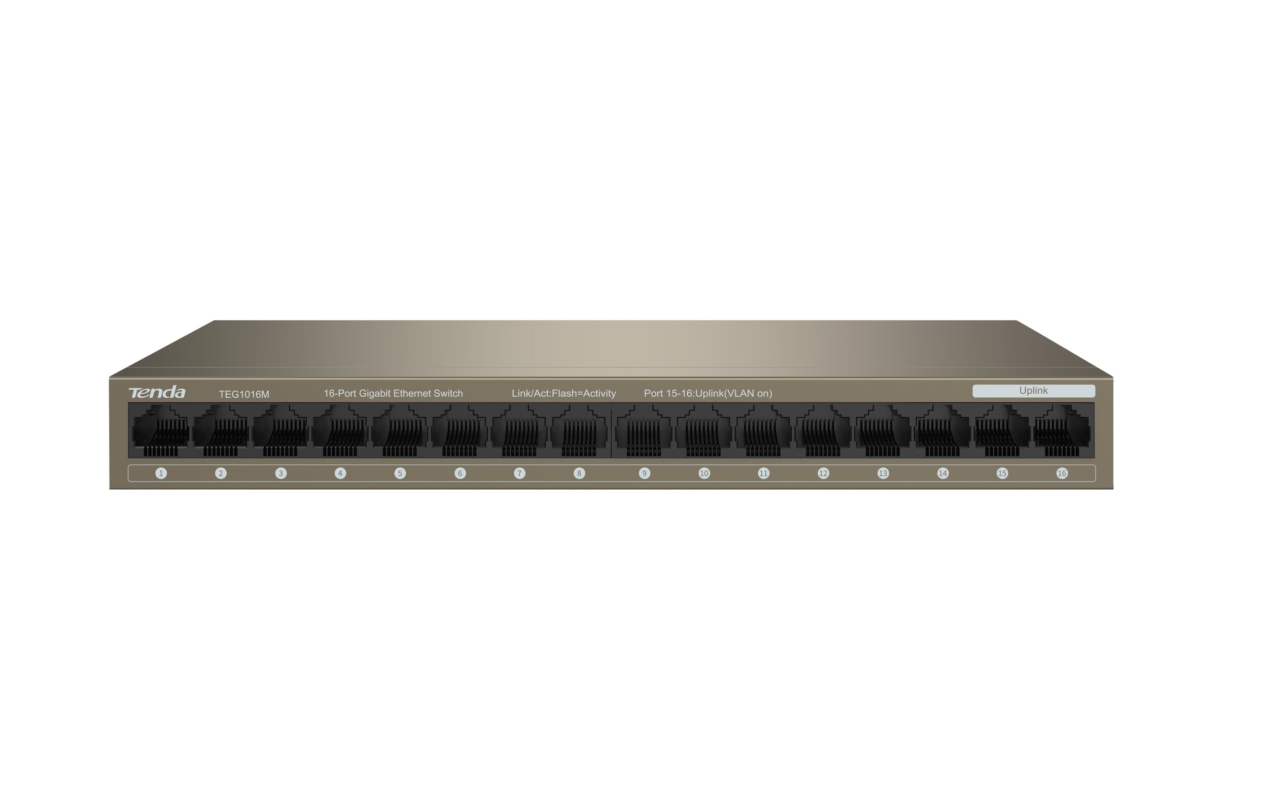 Switch Tenda Teg1016M Gigabit Puertos