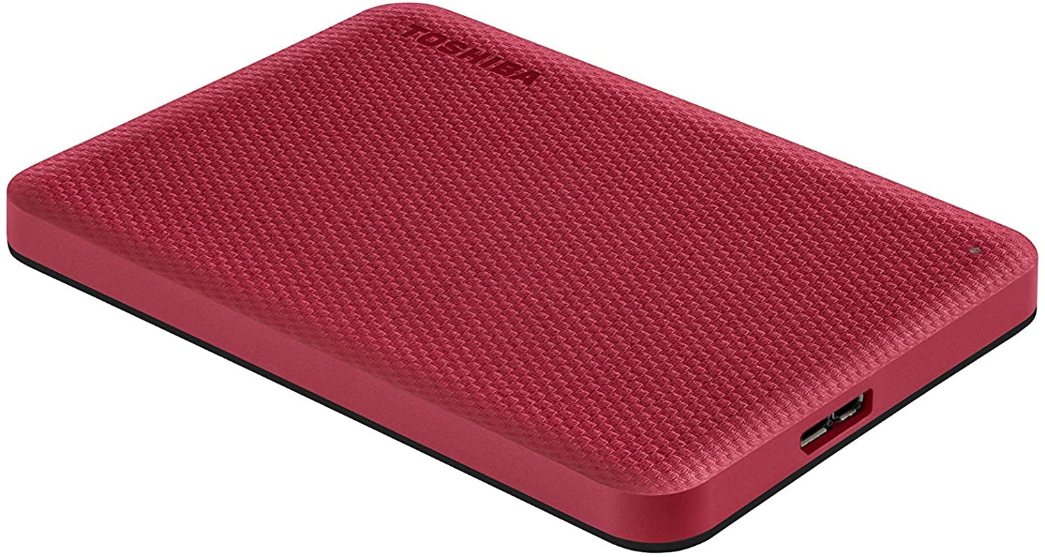 Disco Duro Externo Toshiba Canvio Advance V10 4 Tb Usb 3.0 2.5 Pulgadas Rojo