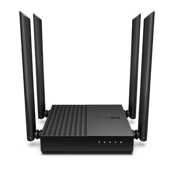 Router Inalámbrico Tp-Link Ac1200 Dual Band Archer C64 Wifi Mu-Mimo Gigabit De Gran Alcance