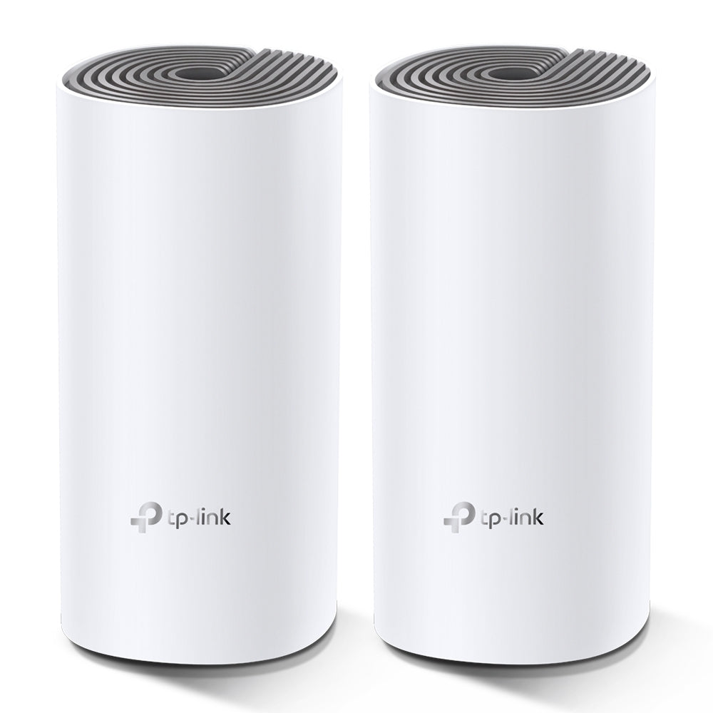 Kit Sistema Mesh Wifi Tp-Link Deco E4(2-Pack) Ac1200 Para Conexión En Todo El Hogar