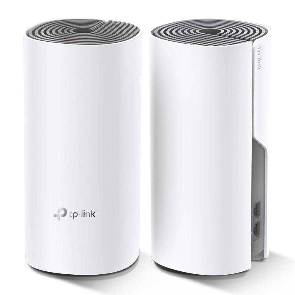 Kit Sistema Mesh Wifi Tp-Link Deco E4(2-Pack) Ac1200 Para Conexión En Todo El Hogar