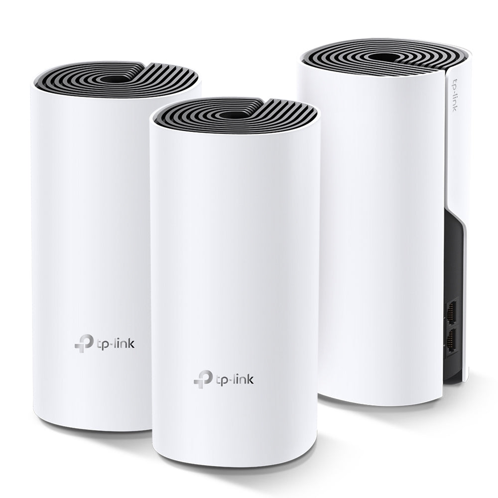 Kit Sistema Mesh Wifi Tp-Link Deco M4(3-Pack) Ac1200 Para Conexiones En Todo El Hogar