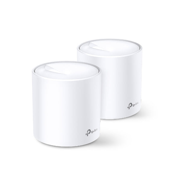 Kit Sistema Tp-Link Deco X20(2-Pack) Wifi Mesh Ax1800 Para Conexiones En Todo El Hogar