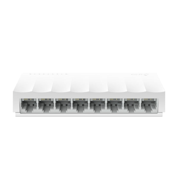 Switch No Administrable Tp-Link Ls1008 De Puertos Para Escritorio Con Tecnología Green Ethernet Plug And Play Ptos 10/100M