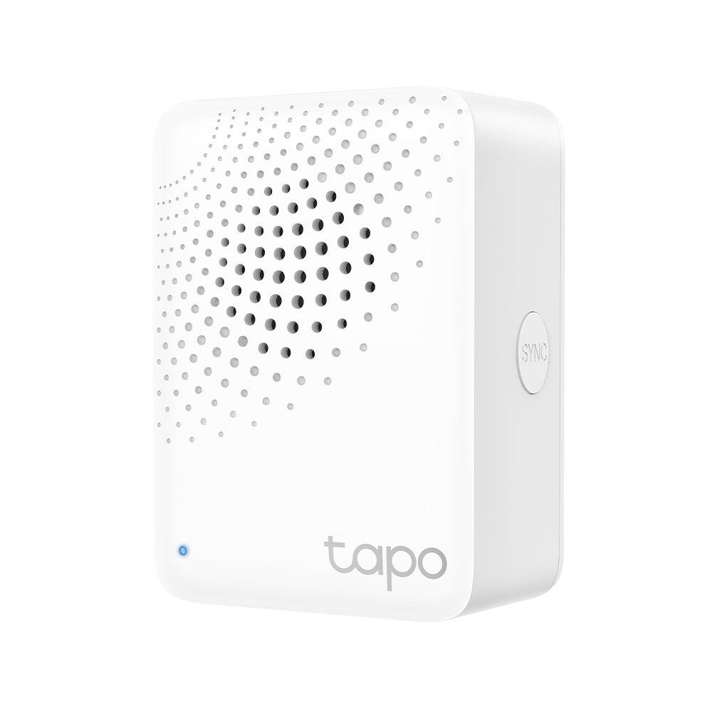 Hub | Tp-Link | Tapo H100 | Hub Inteligente Con Alarma | Hasta 64 Dispositivos | Timbre Inteligente | Alarma Inteligente | Conexiones A Largo Alcance