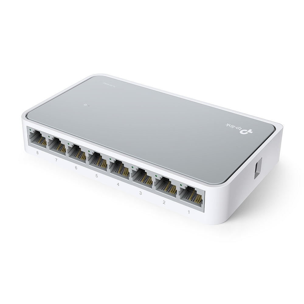 Switch Tp-Link Tl-Sf1008D De Sobremesa Con Puertos A 10/100 Mbps