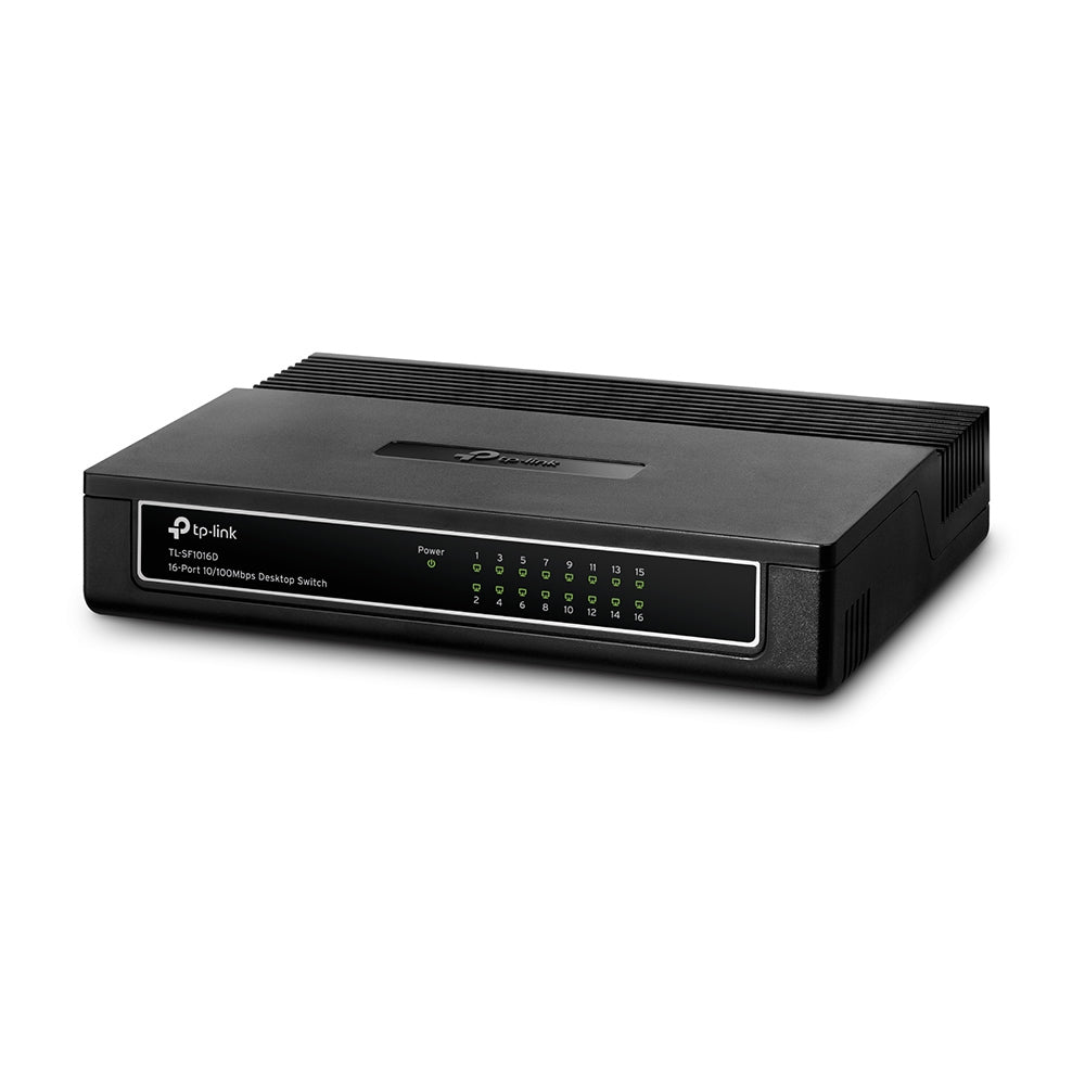 Switch Tp-Link Tl-Sf1016D De Puertos A 10/100Mbps Escritorio