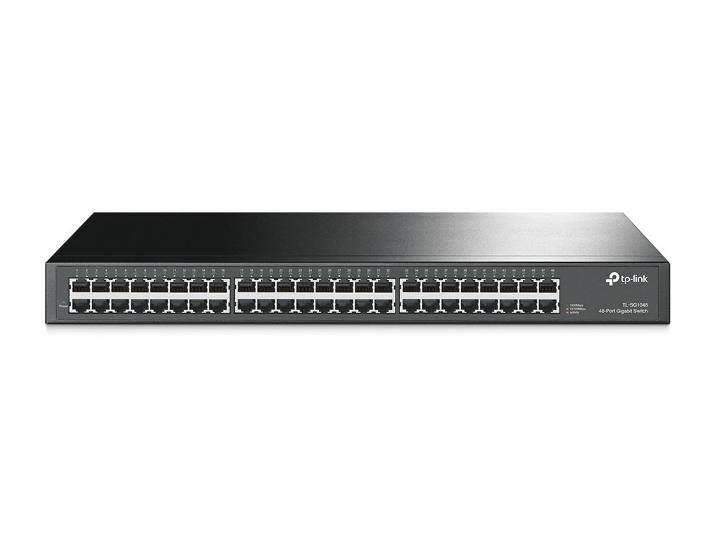 Switch Tp-Link Tl-Sg1048 Gris 10/100/1000 Mbps 48Ptos Rack