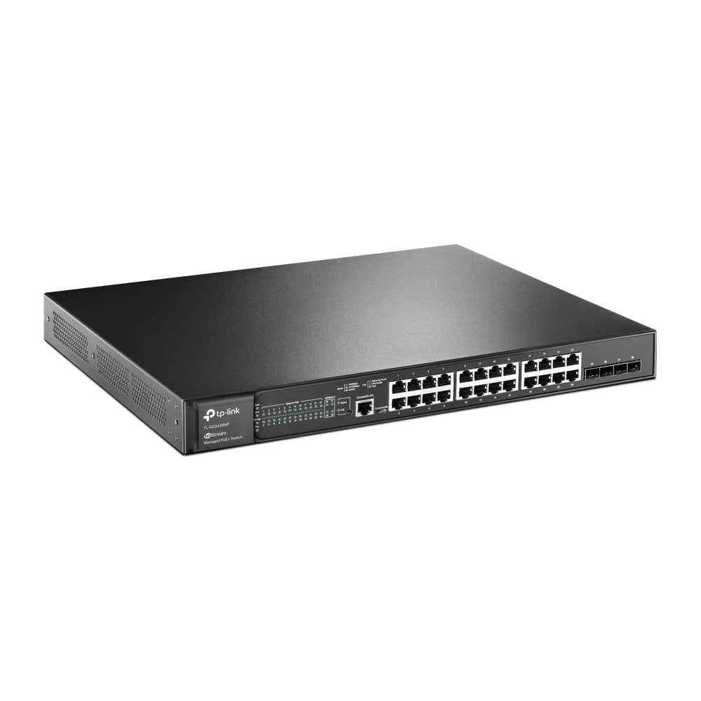 Switch Poe Omada Tl-Sg3428Mp Tp-Link ( ) Negro 24