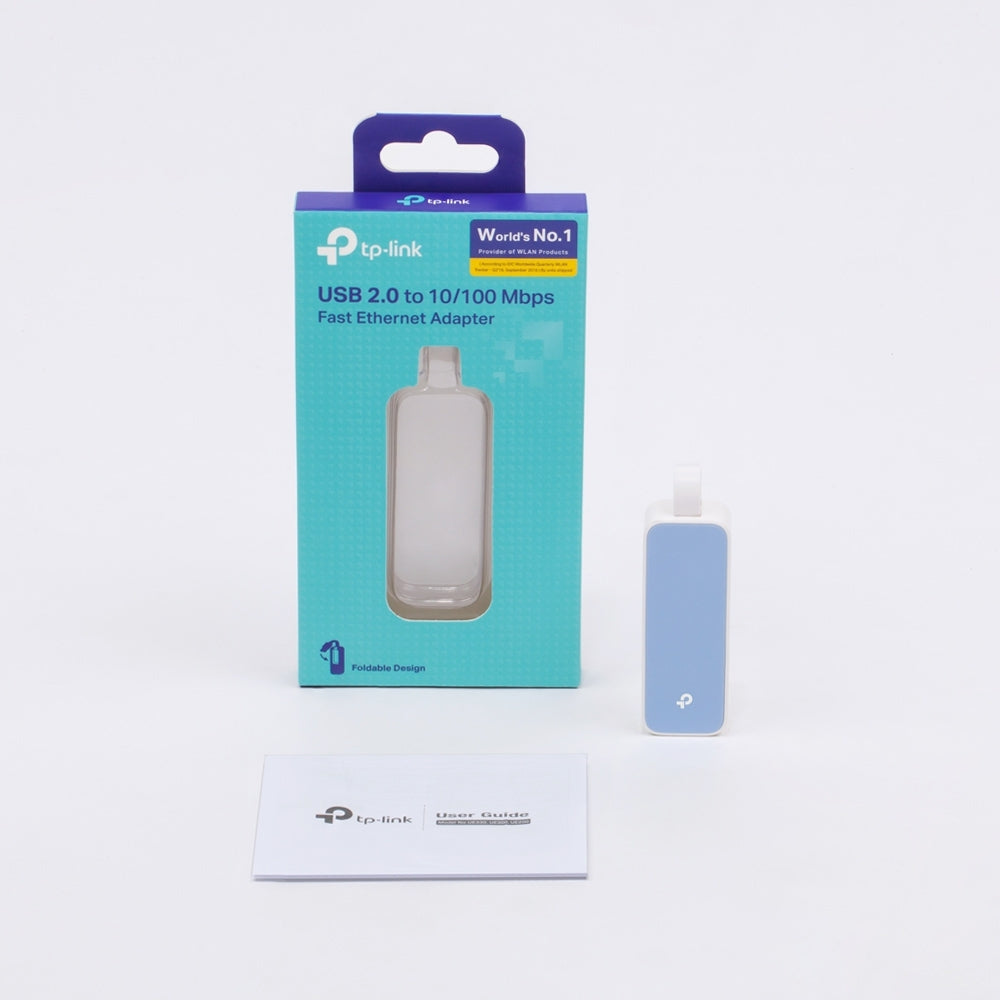 Adaptador Usb- Ethernet Rj45 Tp-Link Ue200 Color Blanco