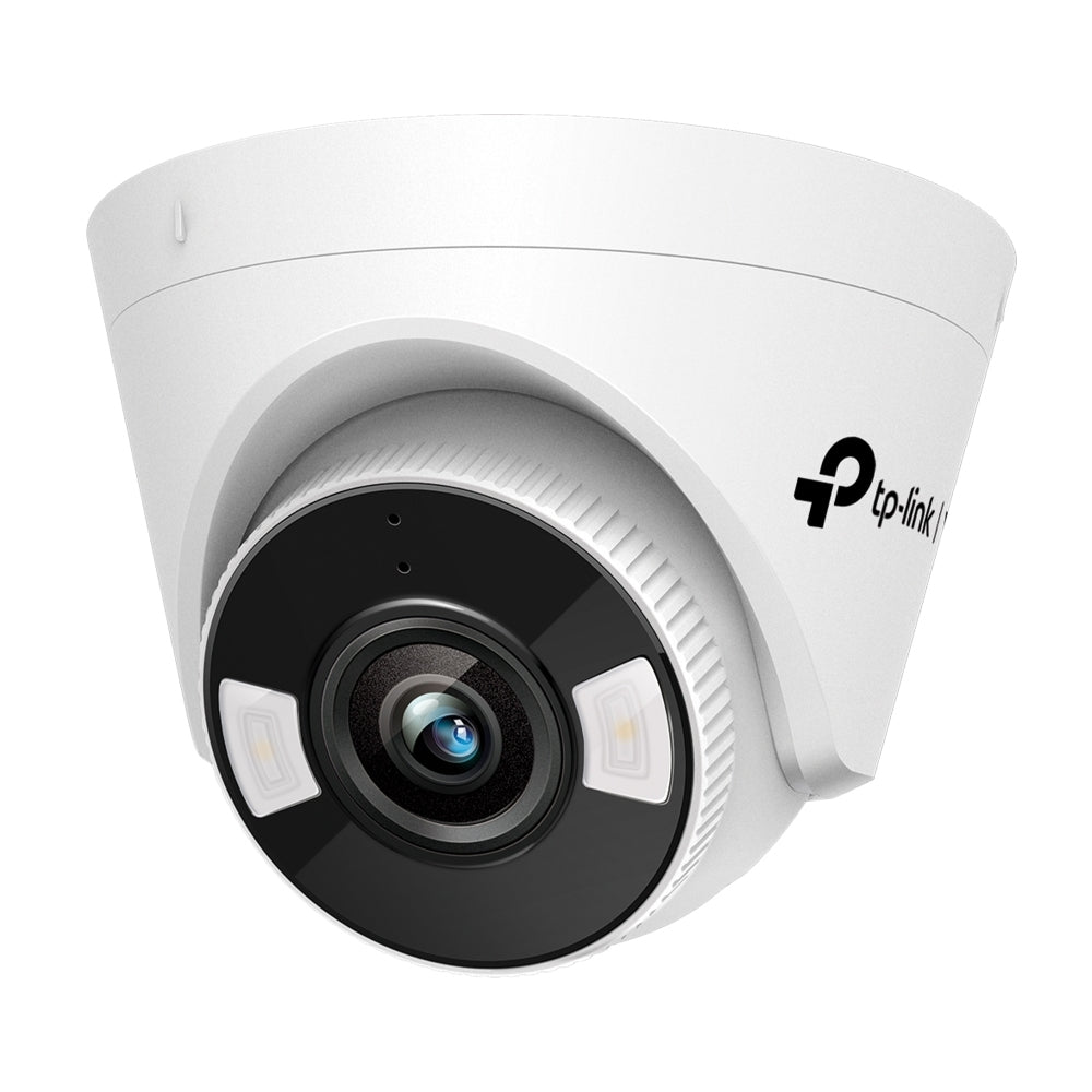 Camara Ip Turret Tp-Link Vigi Vigi C4402.8Mm Full Color 4Mp Audio Bidireccional H.265 Onvif Poe/12 V Cc Almacenamiento Microsd Deteccion Inteligente Defensa Activa