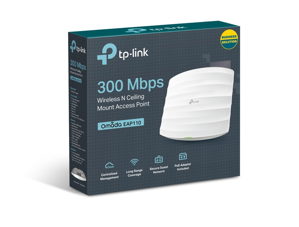 Access Point Omada Tp-Link Eap110 Inalámbrico De Techo Administración Centralizada En La Nube