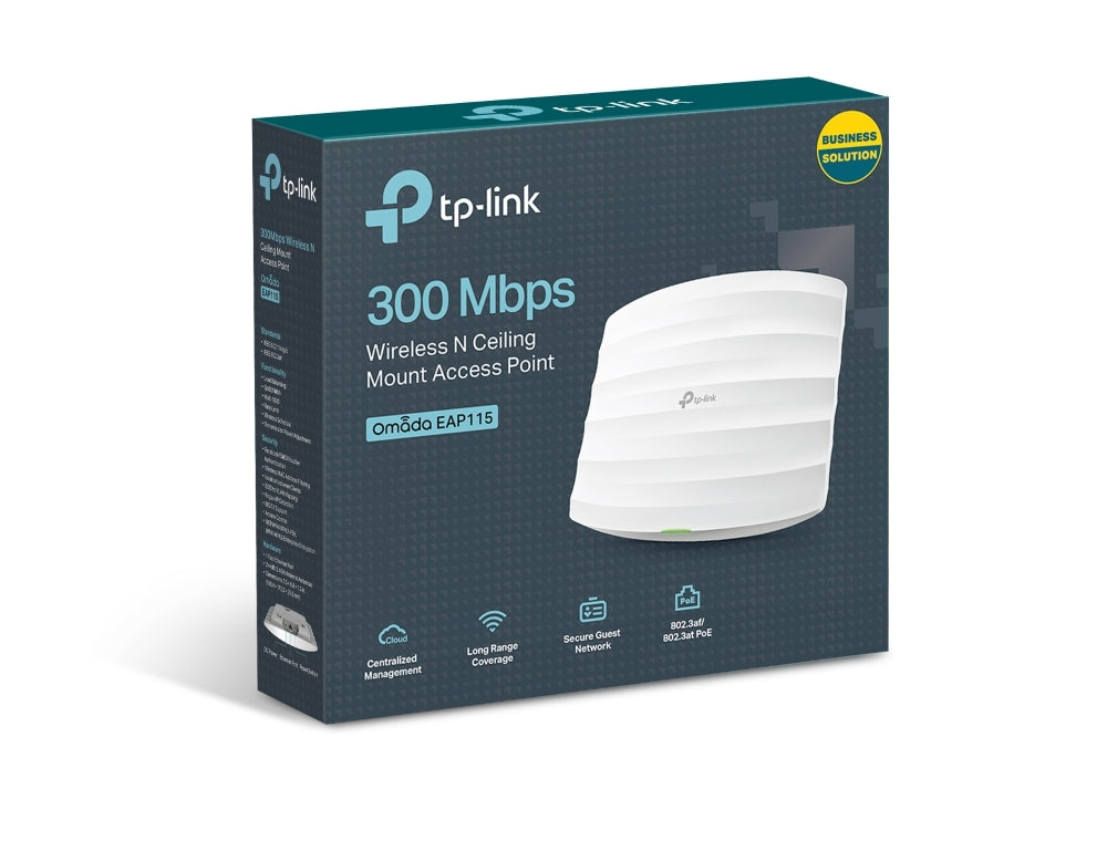 Access Point Omada Eap115 Inalámbrico Para Techo Con Administración En La Nube Tp-Link