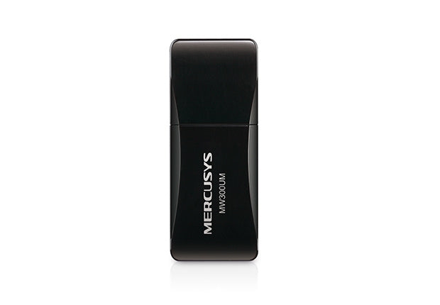 Adadptador Mini Usb 2.0 Mercusys Mw300Um Adap. Inalámbrico De 300Mbps Para Conectar Más Dispositivos Manera Confiable