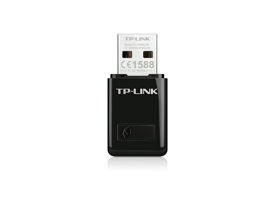 Adaptador Mini Usb Tp-Link Tl-Wn823N Negro 300 Mbit/S