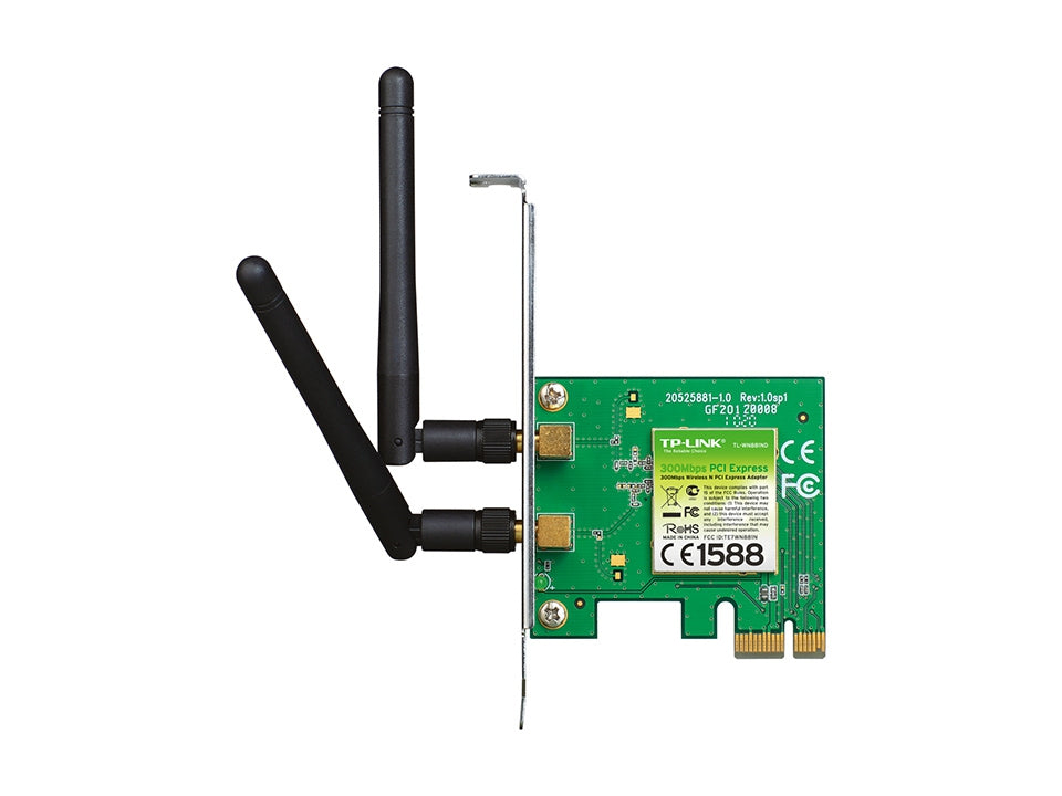 Tarjeta De Red Pci Express Tp-Link Tl-Wn881Nd Verde 300 Mbit/S