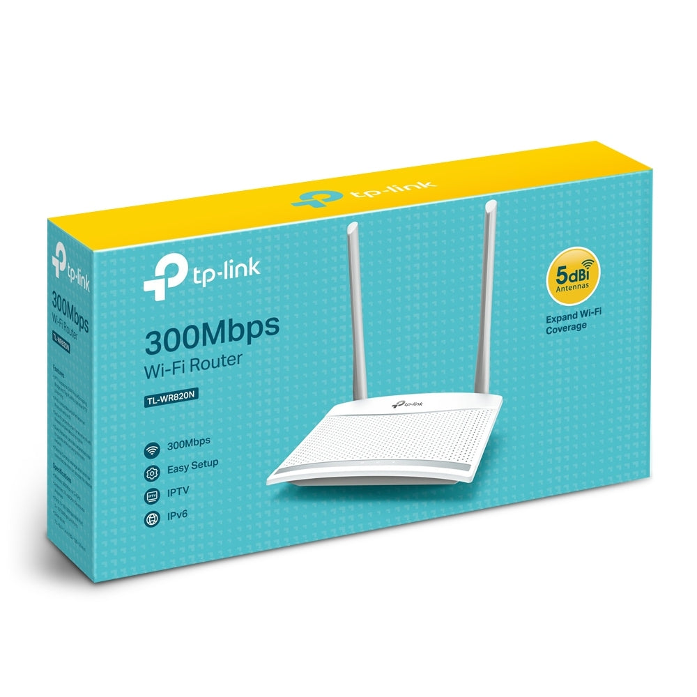 Router N 300Mbps Tp-Link Tl-Wr820N Mbit/S 24 Ghz Externo Blanco