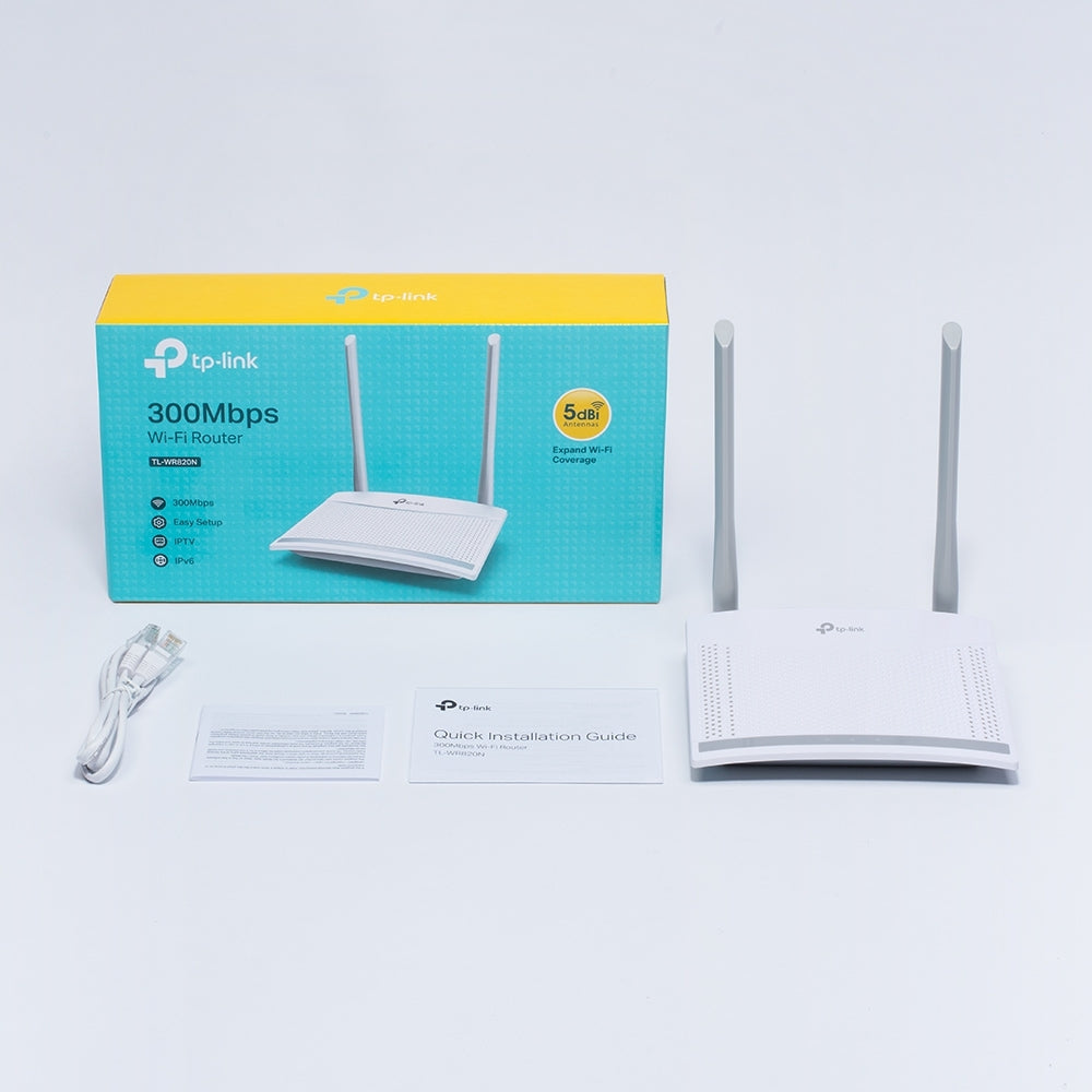 Router N 300Mbps Tp-Link Tl-Wr820N Mbit/S 24 Ghz Externo Blanco