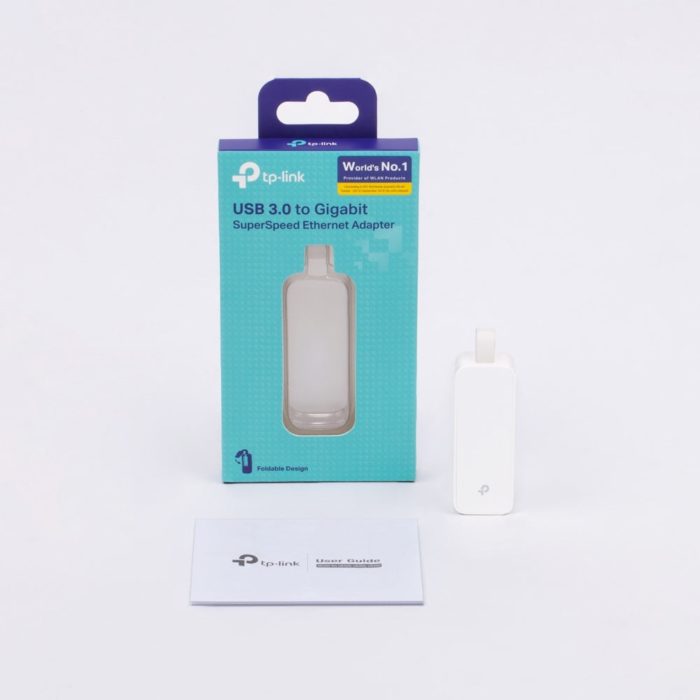 Adaptador Usb 3.0 - Enterneth Rj45 Tp-Link Ue300 Color Blanco 10/100/1000Mbps