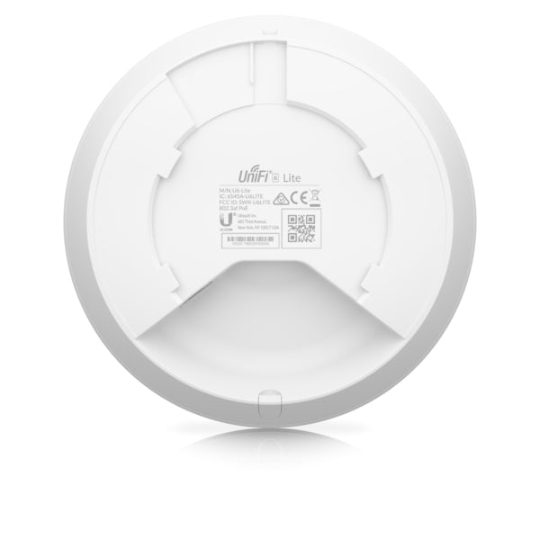 Access Point Ubiquiti U6-Lite Unifi Wifi Doble Banda 5Ghz. 2X2 Mu-Mimo Y Ofdma 2.4 Para Interiores No Incluye Inyector Poe.