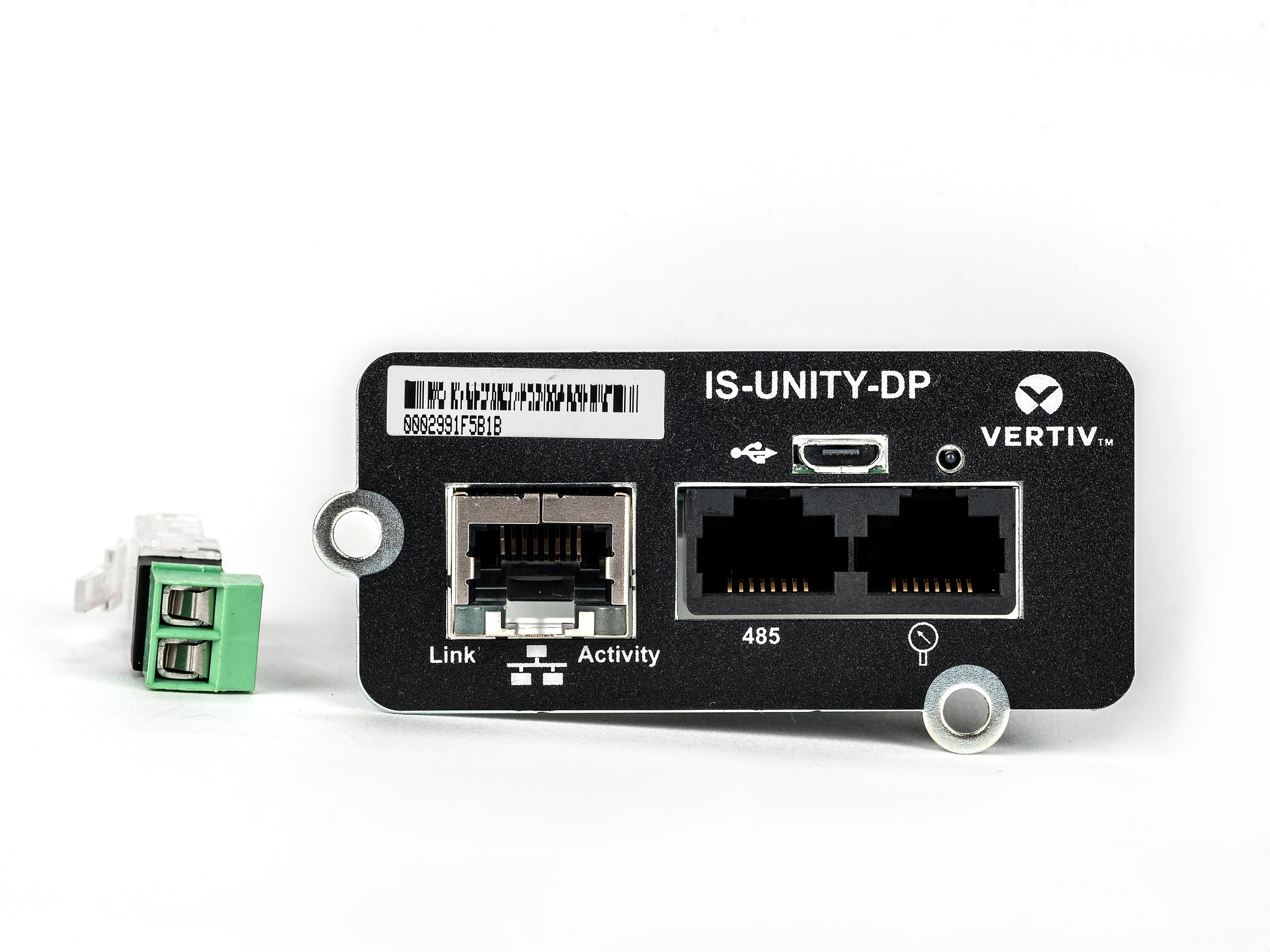 Ip Is-Unity-Dp Vertiv Intellslot Tarjeta De Red Interna, Ethernet 100 Mbits (Vertiv Intellslot, Unity-Dp-Network Card,Ideal Para Equipos Exm) 1 Año De Garantia.