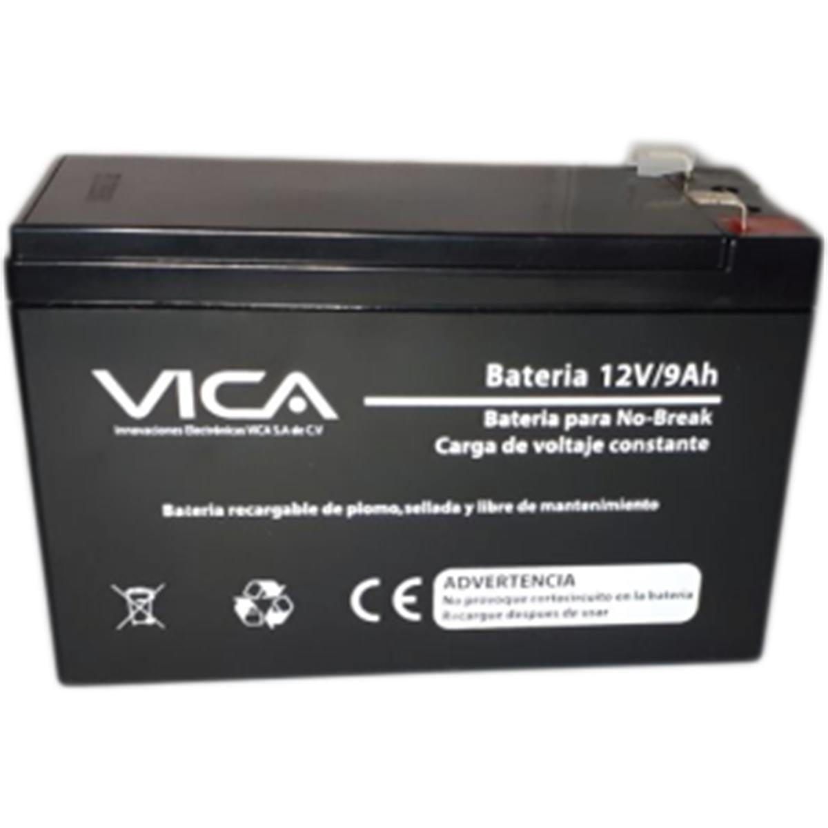 Batería Para No Break Vica 9 Ah De Reemplazo 12V