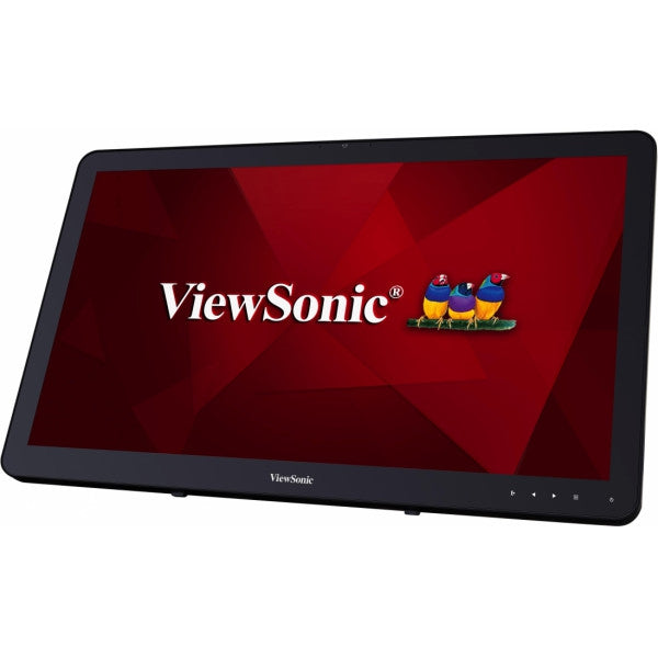 Monitor Touch Viewsonic Td2430/ Tecnologia Capacitiva/  24 Pulgadas/ Full Hd / 1920 X 1080 / Vga / Hdmi / Vesa / Cable Hdmi /Cable Usb-A A Usb-B/ 3 Años De Garantia