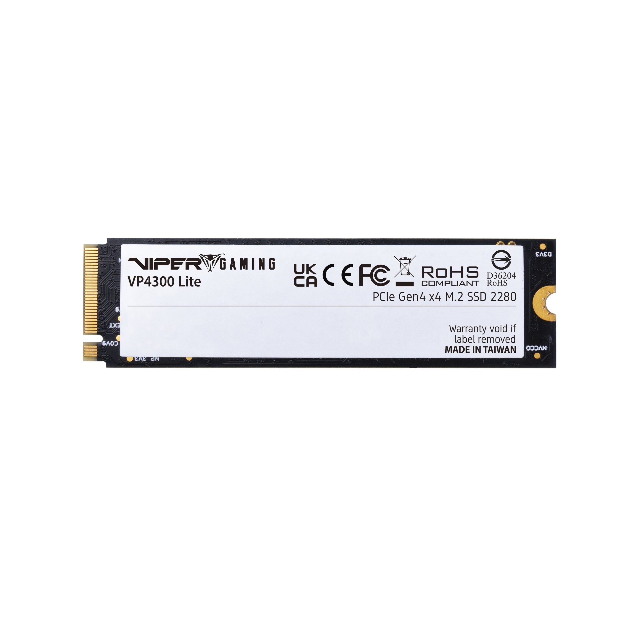 Memoria Viper Vp4300 Lite 1Tb/ M.2 Pcie Gen4 X4 Ssd Dramless/ Certificadas Para Ps5