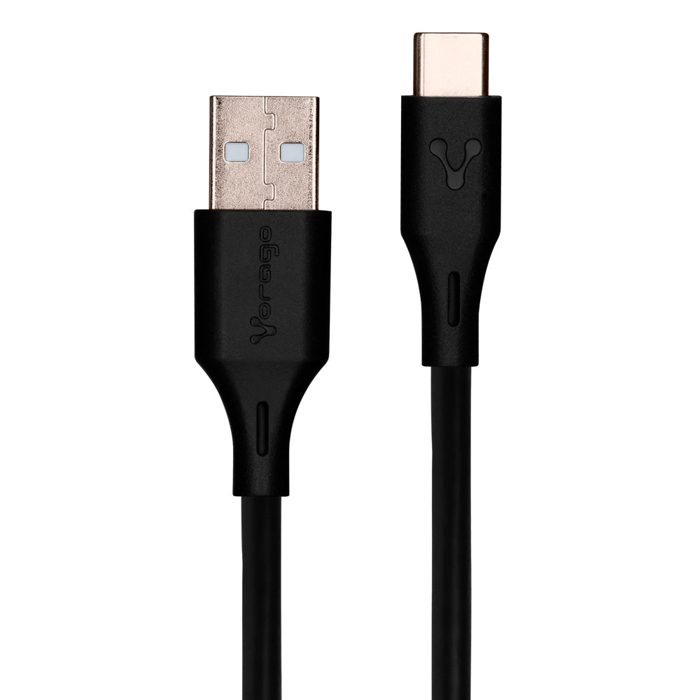 Cable Vorago Usb - Tipo C 2 Metros Negro (Cab-C02B)