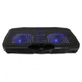 Base Enfriadora Vorago Cp-301 Laptop Hasta 17 Pulgadas 5 Posiciones Led 4 Ventiladores