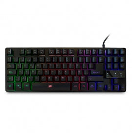 Teclado Gaming Vorago Kb-503 Iluminado Rgb Gamer Usb Anti Ghosting