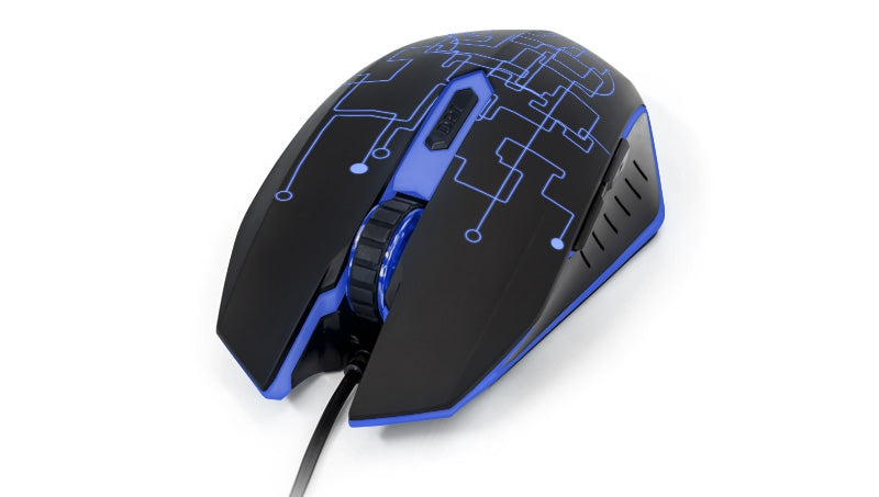 Mouse Gaming Vorago Mo-501 Iluminado Alámbrico Gamer Start The 3200 Dpis