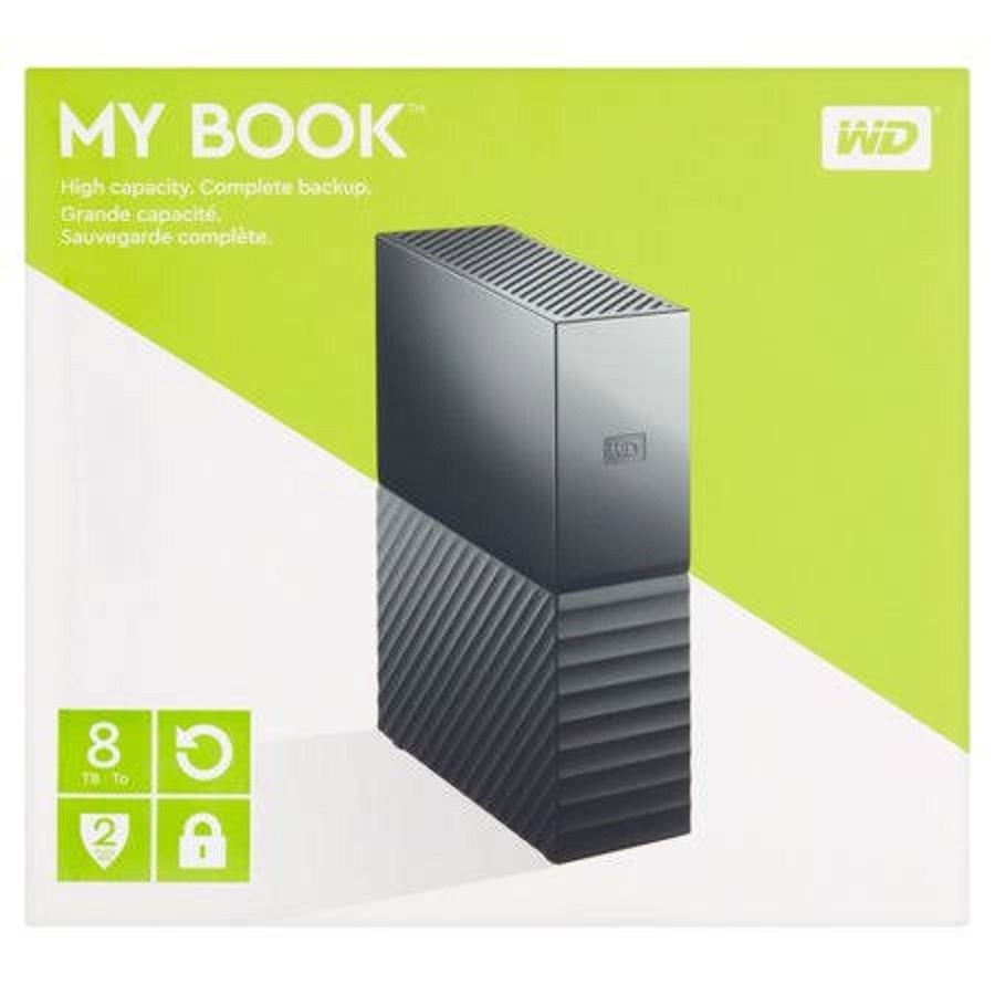 Dd Ext Escritorio 8Tb Wd My Book Negro 3.5/Usb3.0/Copia Local-Sistema/Encriptacion/Win-Mac