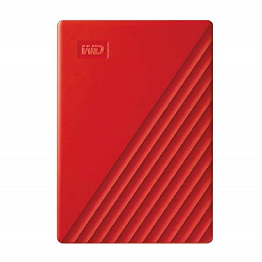 Dd Externo Portatil 2Tb Wd My Passport Rojo 2.5/Usb3.0/Copia Local/Encriptacion/Win