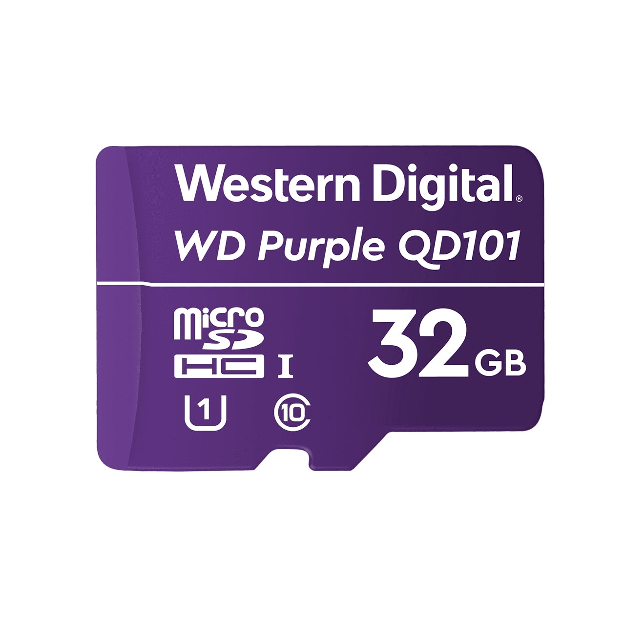 Memoria Wd Purple Micro Sdhc 32Gb Cl10 U1 Qd101 (Wdd032G1P0C)