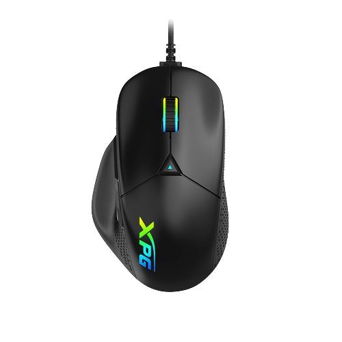 Mouse Gaming Xpg Alpha-Bkcww Efectos De Iluminación Rgb Alpha-Bkcww.