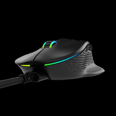 Mouse Gaming Xpg Alpha-Bkcww Efectos De Iluminación Rgb Alpha-Bkcww.