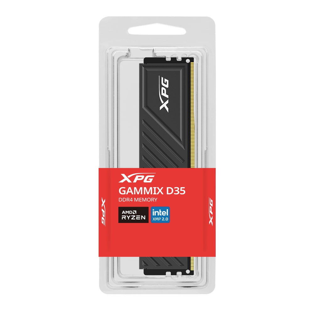 Memoria Ddr4 Xpg Gamix D35 16Gb 3200 Black Dimm(Ax4U320016G16A-Sbkd35)