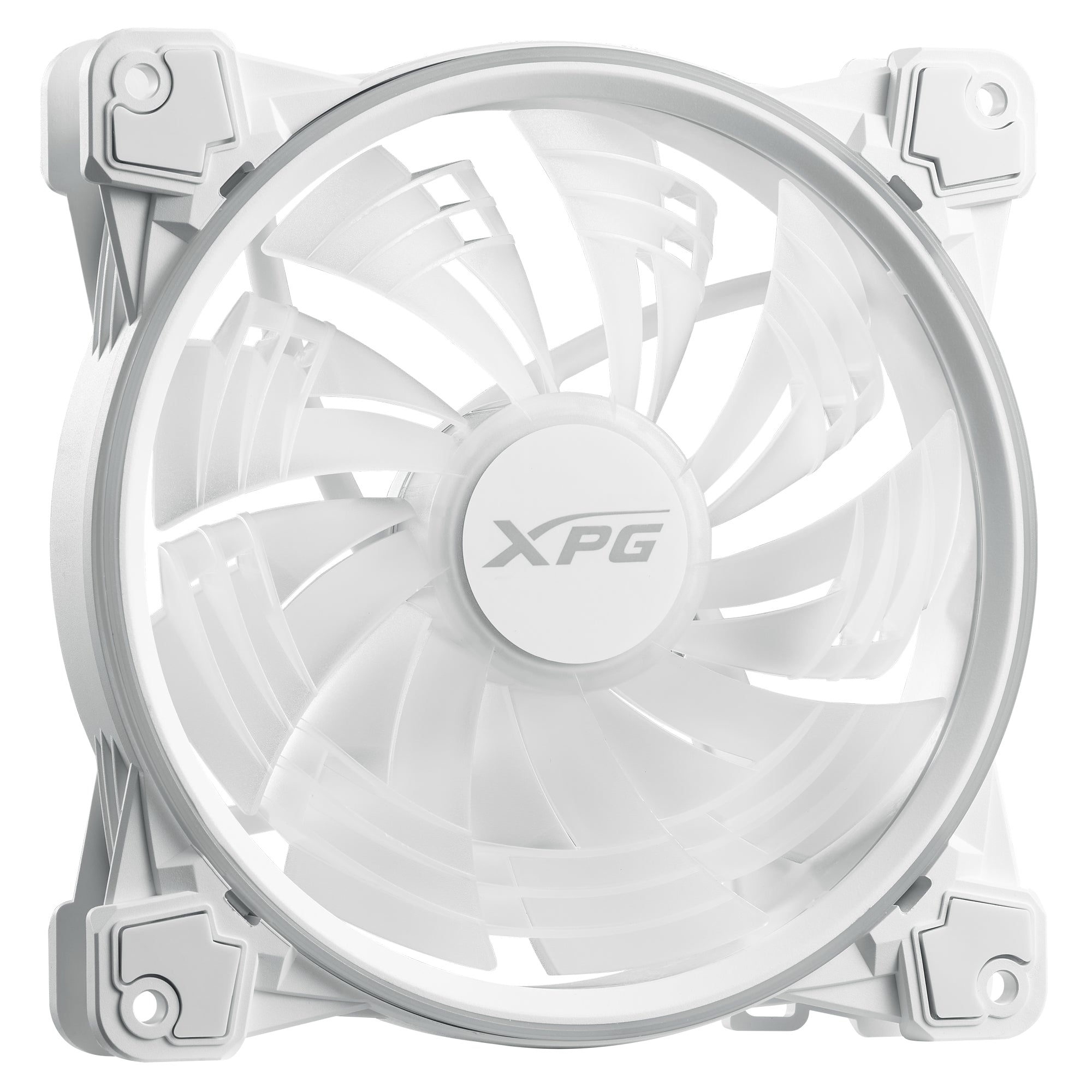 Ventilador Xpg Hurricane 140 Argb Pwm (Pulse Width Modulation). 140Mm. Con Iluminacion Argb. Blanco. Hurricane140Argbpwm-Whcww