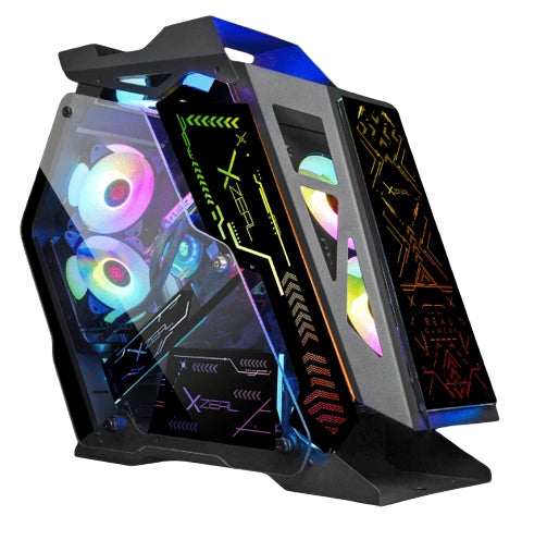 Gabinete Gamer Xzeal Ir02 Irregular Argb Xzeal. Xzgairrg8B